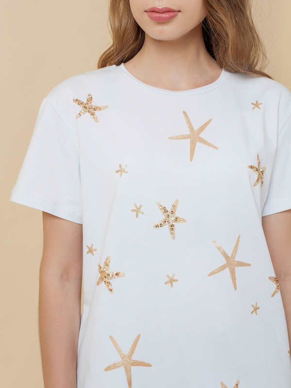 Футболка морские звезды
