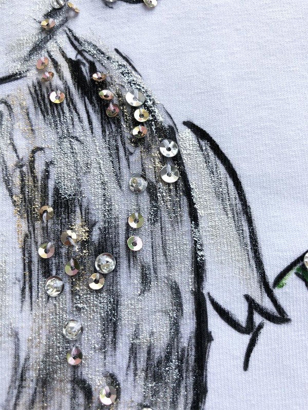 Футболка коровка