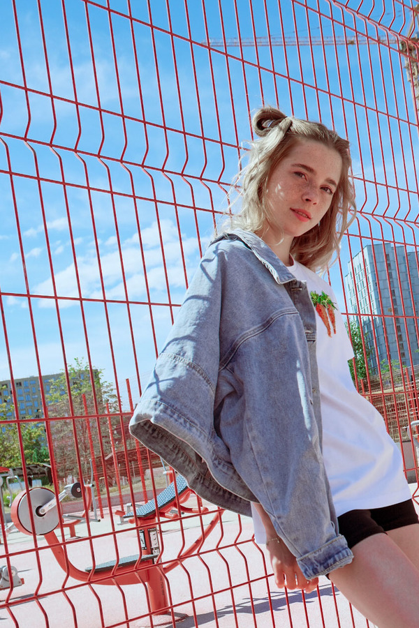 Футболка морковки