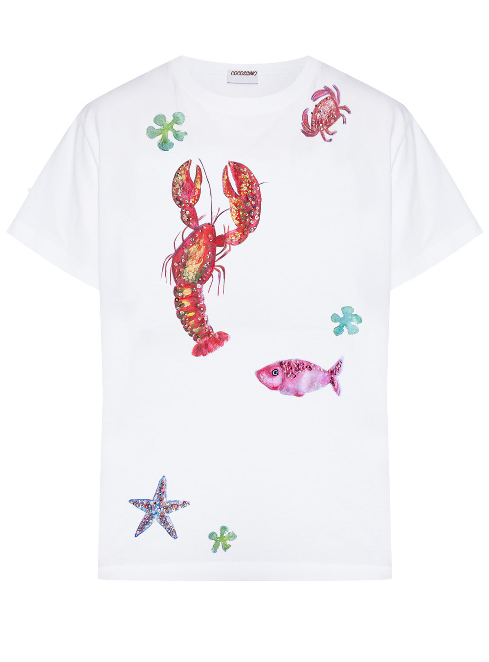 Футболка морские обитатели