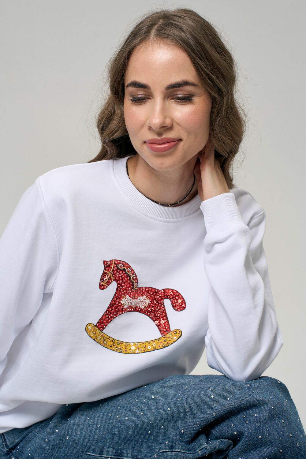 Свитшот с коником