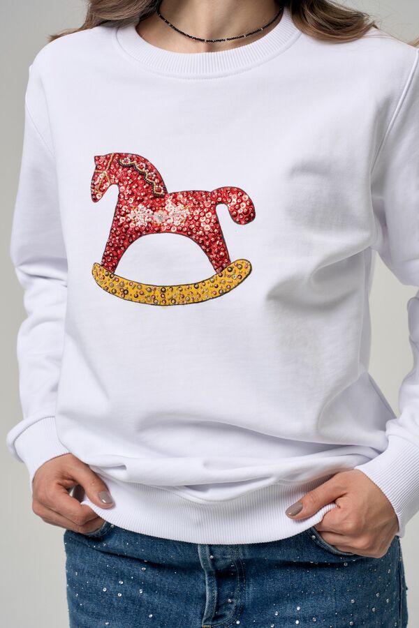 Свитшот с коником