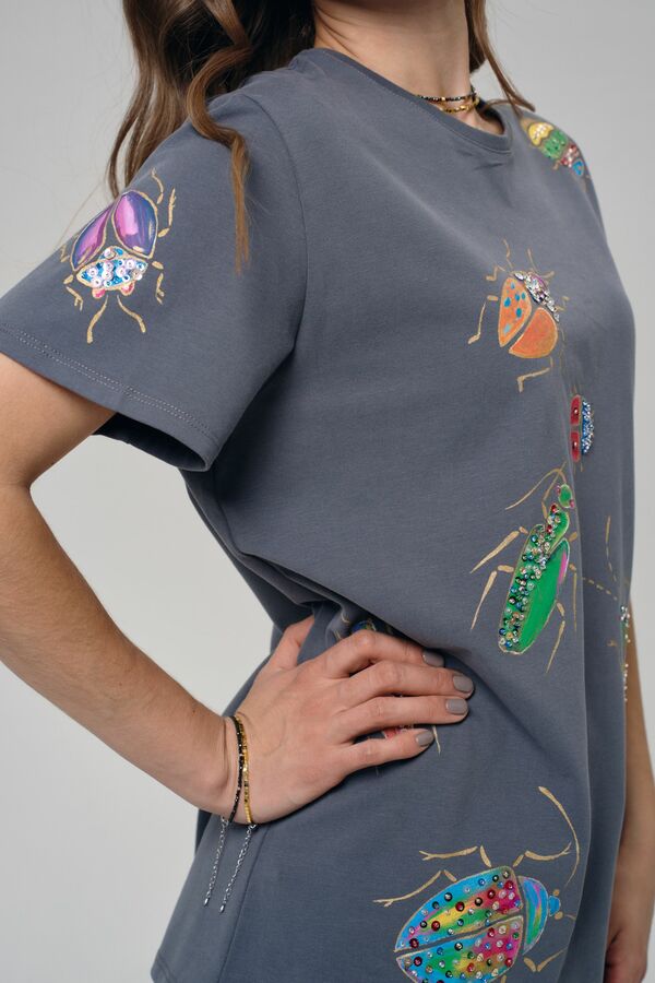 Яркие жуки графит