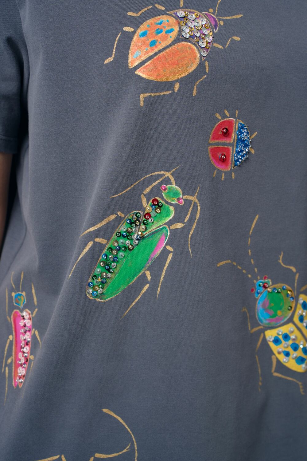 Яркие жуки графит