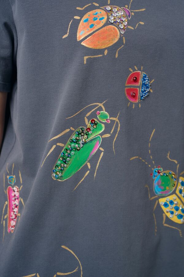 Яркие жуки графит