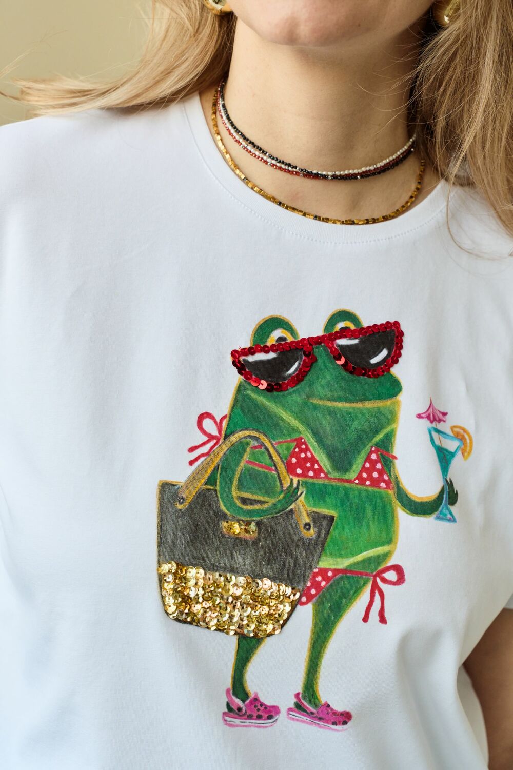 Футболка жабенция на отдыхе