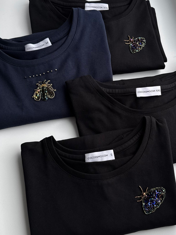 Футболка с цикадой