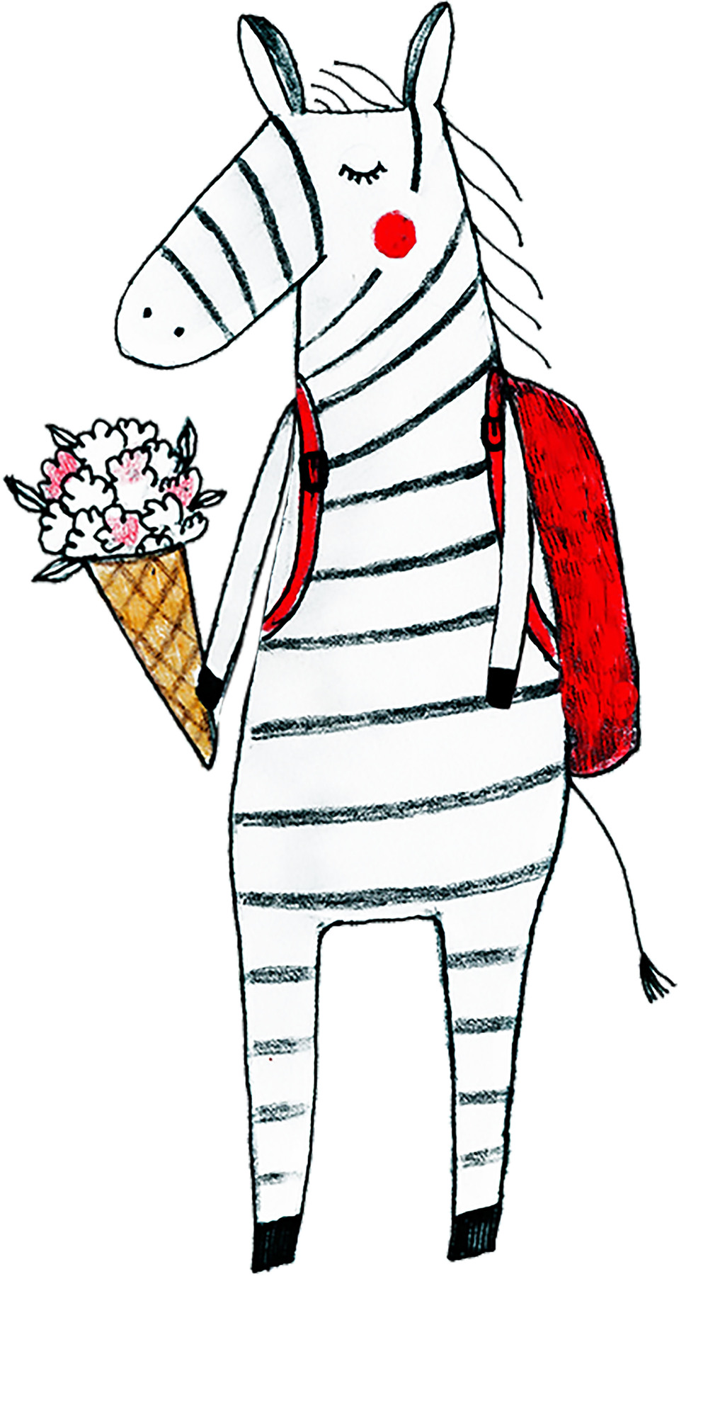 Футболка зебра